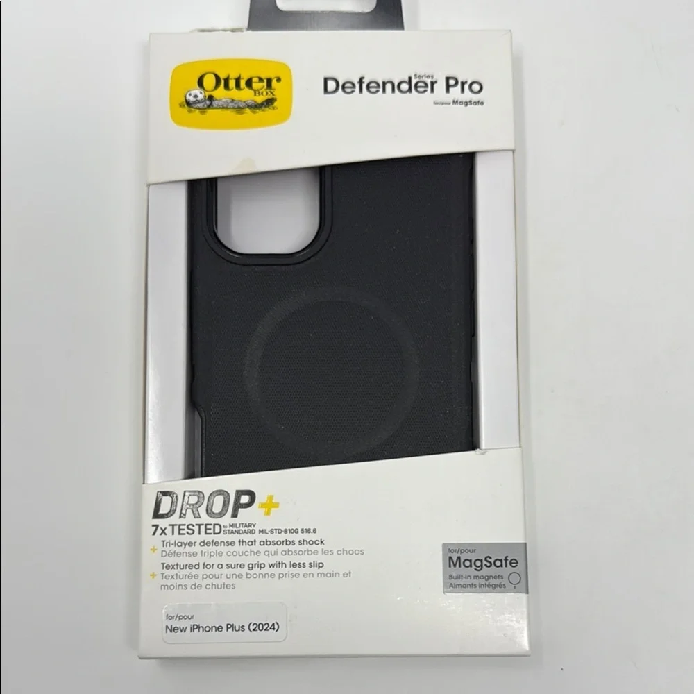 OtterBox Black Protective Case for iPhone Plus Defender Pro 77-96003 4204T